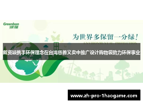 戴资颖携手环保理念在台湾慈善义卖中推广设计购物袋助力环保事业