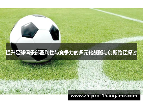 提升足球俱乐部盈利性与竞争力的多元化战略与创新路径探讨